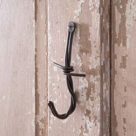 Barbed Wire Wall Hook  -  Box of 4