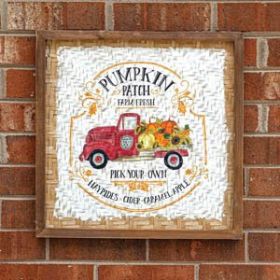 Pumpkin Patch Wall Sign