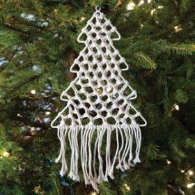 Macrame Christmas Tree Wall Hanging - Min of 2