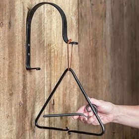 Triangle Dinner Bell with Bracket - Min of 2