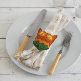 Felt Owl Charm - Min of 4