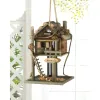 Tree House Bird House Feeder