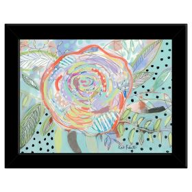 "Bloom for Yourself" by Kait Roberts, Ready to Hang Framed Print, Black Frame