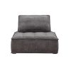 Upholstered Seating Armless Accent Chair 41.3*41.3*32.8 Inch Oversized Leisure Sofa Lounge Chair Lazy Sofa Barrel Chair for Living Room Corner Bedroom