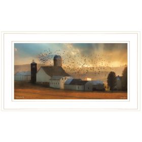 "Light of a New Day" By Lori Deiter, Ready to Hang Framed Print, White Frame