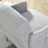 [Video]Welike 30 "W Modern Chesterfield Tufted Upholstered Chair with Deep Buttons, Living Room Chair, Comfortable Armchair, Gold Hardware Legs, Tufte