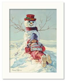 "Making Memories" by Artisan Bonnie Mohr , Ready to Hang Framed Print, White Frame