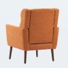 Modern Accent Chair Upholstered Foam Filled Living Room Chairs Comfy Reading Chair Mid Century Modern Chair with Chenille Fabric Lounge Arm Chairs Arm