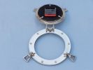 Chrome Decorative Ship Porthole Clock 8""