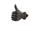 Rustic Copper Cast Iron Antler Wall Hooks 15""