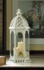 White Moroccan Style Lantern