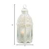 White Moroccan Style Lantern