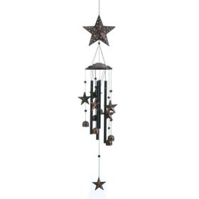 Fluttering Butterflies Wind Chimes (Options: Bronze Stars)