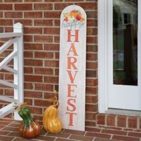 Merry Christmas Porch Sign (Options: Happy Harvest)
