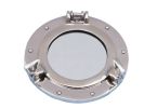Deluxe Class Chrome Porthole Window 8""