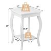 Stylish Nightstand End Table