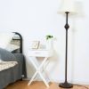 X-Shape 1 Drawer Nightstand End/Side Table Storage in White