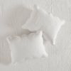King Size 3 Piece Reversible Scalloped Edges Microfiber Quilt Set in Seafoam