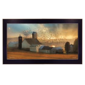 "Light of a New Day" By Lori Deiter, Ready to Hang Framed Print, Black Frame (Color: Beige)