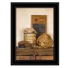 "Laundry Soap" by Artisan Susie Boyer, Ready to Hang Framed Print, Black Frame