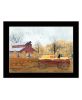 "Autumn Blessings" by Billy Jacobs, Ready to Hang Framed Print, Black Frame