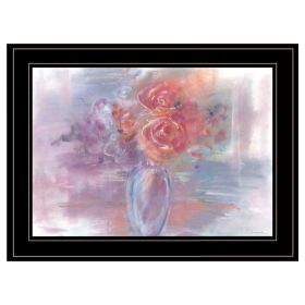 "First Blush" By Tracy Owen-Cullimore, Ready to Hang Framed Print, Black Frame (Color: Beige)