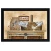 "Family Still Life" By Linda Spivey, Printed Wall Art, Ready To Hang Framed Poster, Black Frame