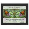 "Significance" By Trendy Decor4U, Printed Wall Art, Ready To Hang Framed Poster, Black Frame