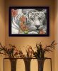 "Tiger Lily" By Ed Wargo, Ready to Hang Framed Print, Black Frame
