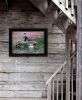 "Milk Wagon" by Billy Jacobs, Ready to Hang Framed Print, Black Frame