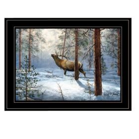"Breaking the Silence" By Jim Hansen, Ready to Hang Framed Print, Black Frame (Color: Black Frame)