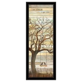 "And then I met You" by Marla Rae, Ready to Hang Framed Print, Black Frame (Color: Black Frame)