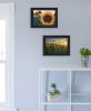 "Midwest Living Collection" 2-Piece Vignette By Donnie Quillen, Ready to Hang Framed Print, Black Frame
