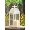 White Moroccan Style Lantern