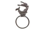 Black Bear Paw Towel Ring