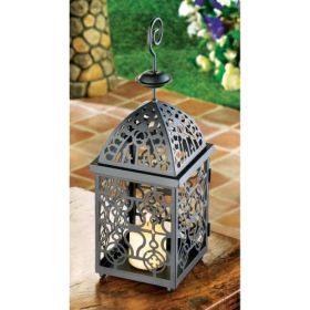 White Moroccan Style Lantern (Options: Moroccan Birdcage)