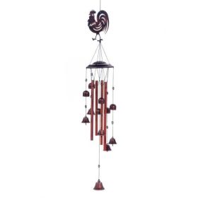 Fluttering Butterflies Wind Chimes (Options: Rooster Bell)