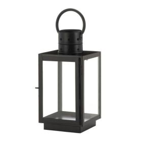 Midtown Medium Black Lantern (Options: Square)