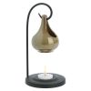 White Tear Drop Oil Warmer