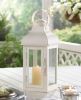 White Moroccan Style Lantern