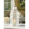 White Moroccan Style Lantern