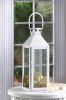 White Moroccan Style Lantern