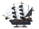 Wooden Ed Low's Rose Pink Model Pirate Ship 14""